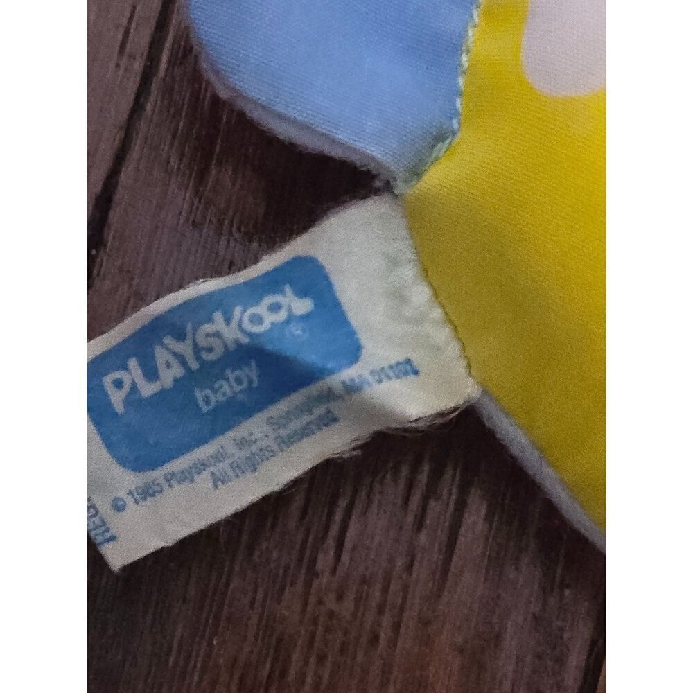 Vintage 1985 Playskool Baby GLO Friends Plush Toy Soft Squeaker - Picture 6 of 10